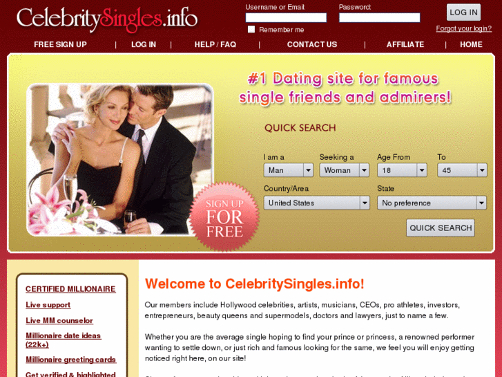 www.celebritysingles.info