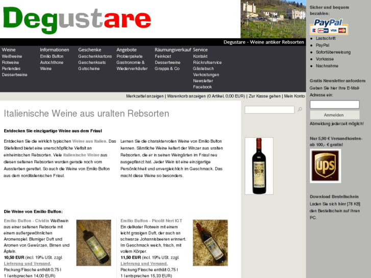 www.degustare.de