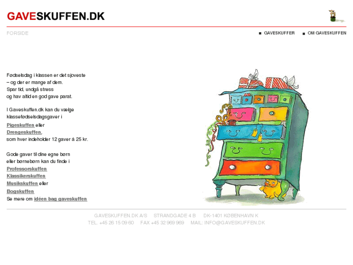 www.gaveskuffen.dk