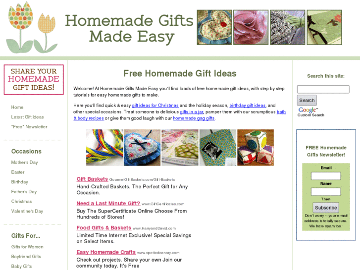 www.homemade-gifts-made-easy.com