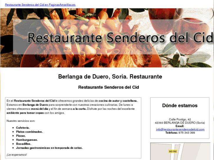 www.restaurantesenderosdelcid.com