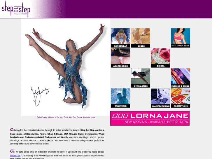 www.stepbystepdancewear.com.au