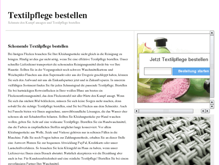 www.textilpflege-bestellen.com