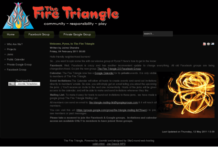 www.thefiretriangle.com