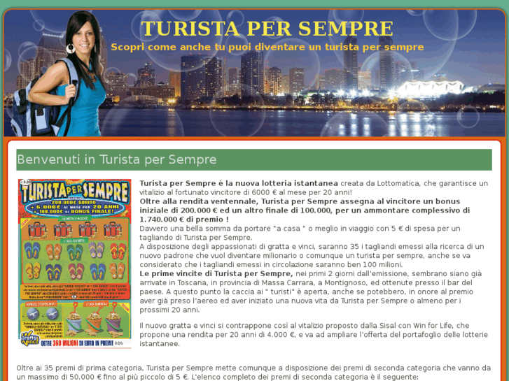 www.turistapersempre.it