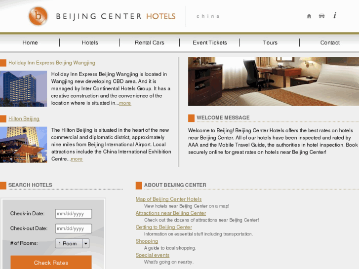 www.beijingcenterhotels.com