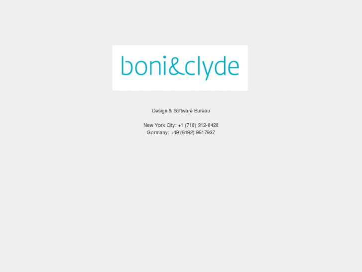 www.boniundclyde.de