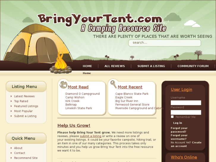 www.bringyourtent.com