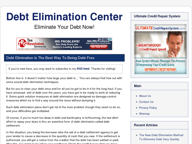 www.debteliminationcenter.com