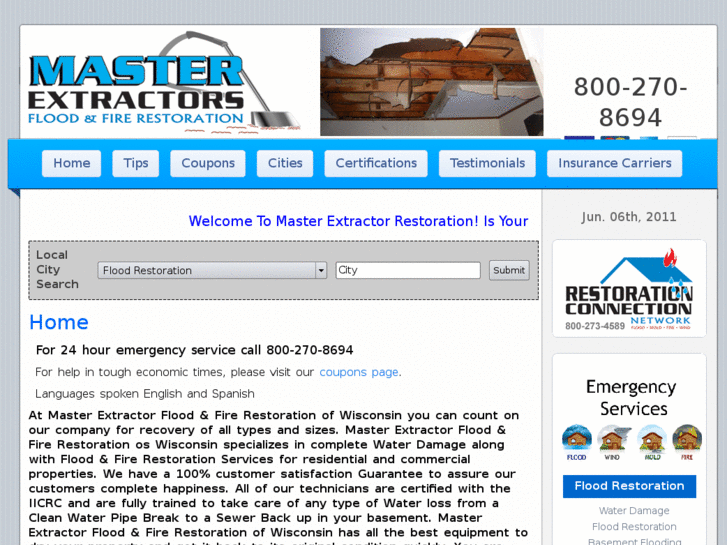 www.masterextractorfloodcleanupwisconsin.com