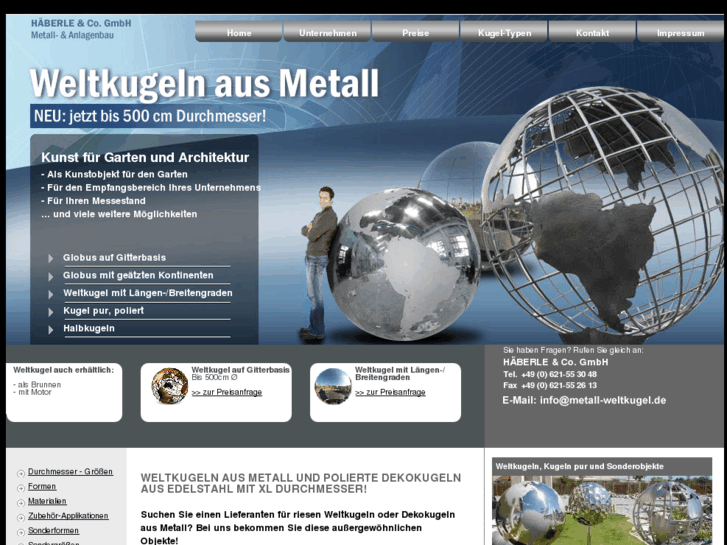 www.metal-sphere-globe.com