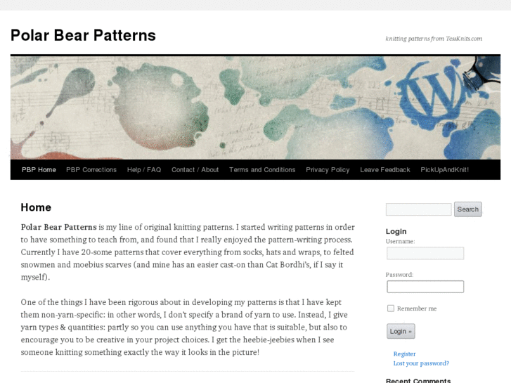 www.polarbearpatterns.com