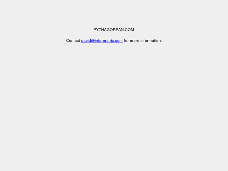 www.pythagorean.com