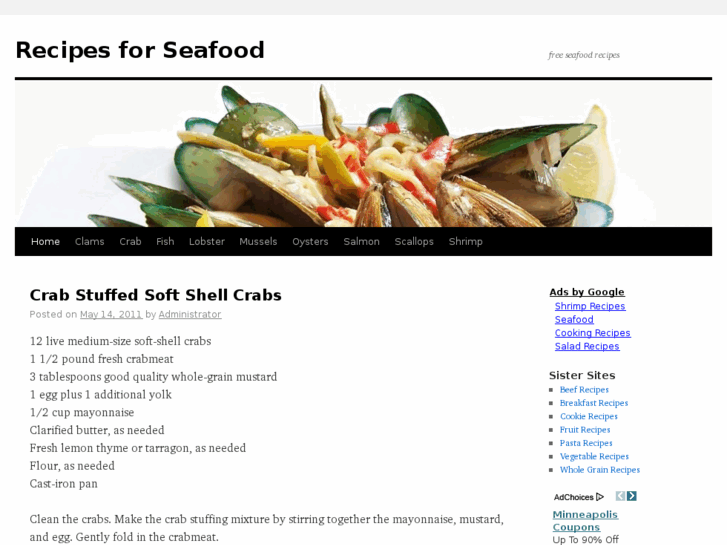 www.recipesforseafood.com