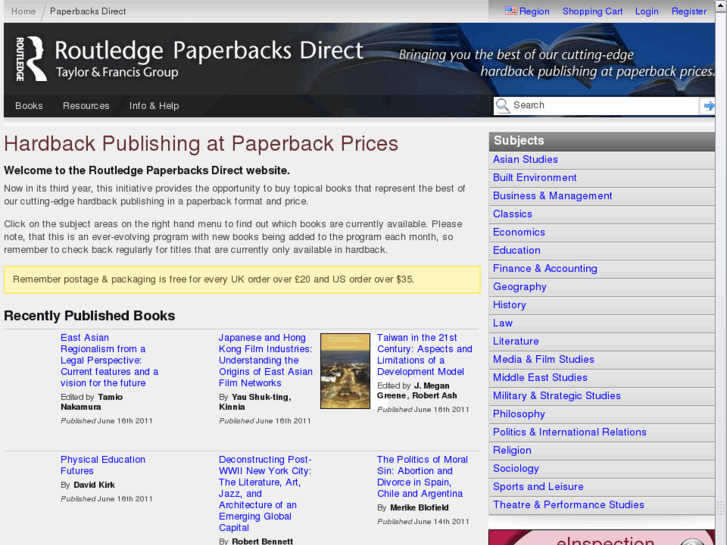 www.routledgepaperbacksdirect.com