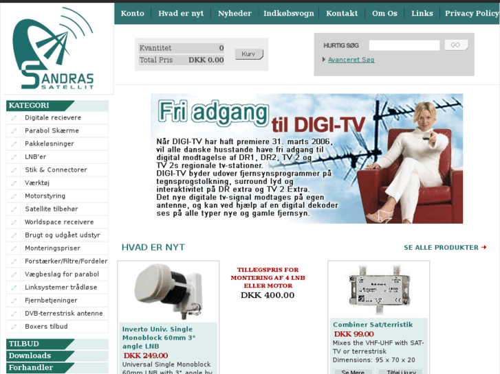 www.sandras.dk