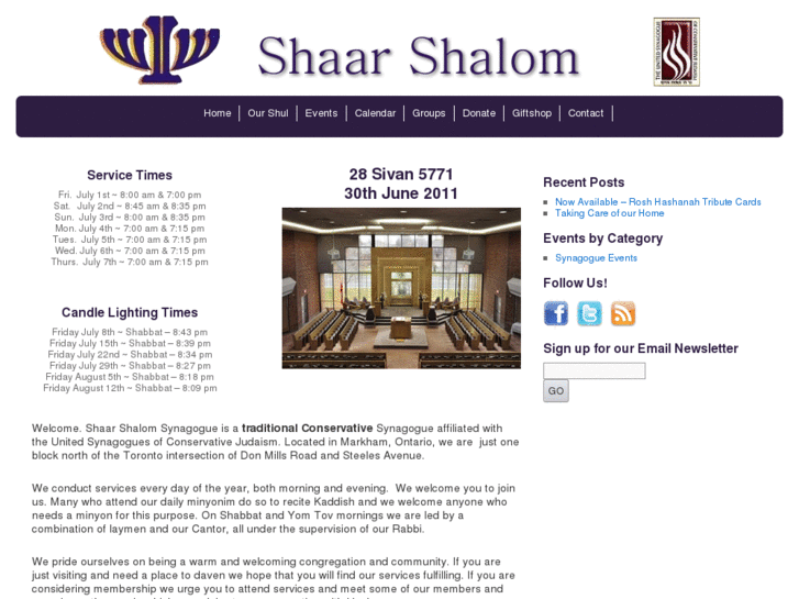 www.shaarshalom.ca