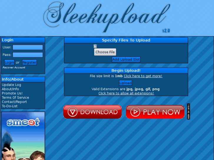 www.sleekupload.com