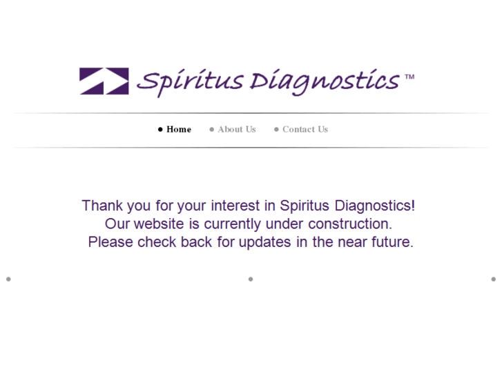 www.spiritusdiagnostics.com