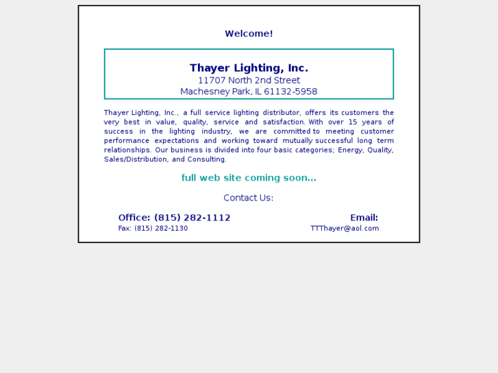 www.thayerlightinginc.com