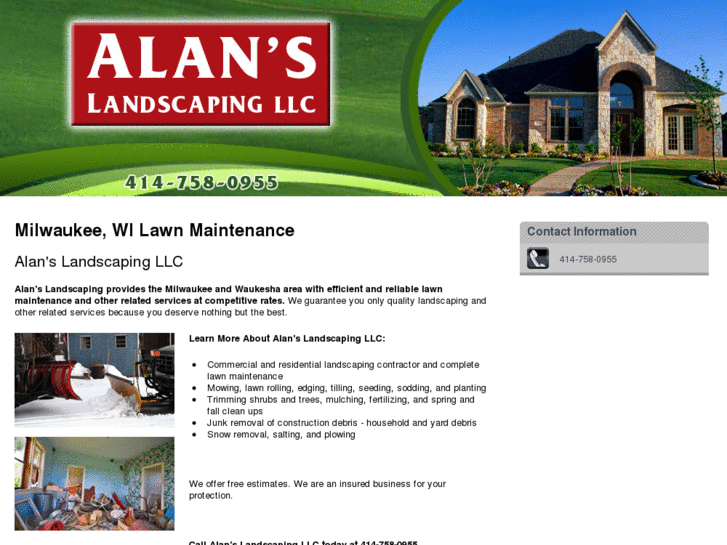 www.alanslandscapingwi.com