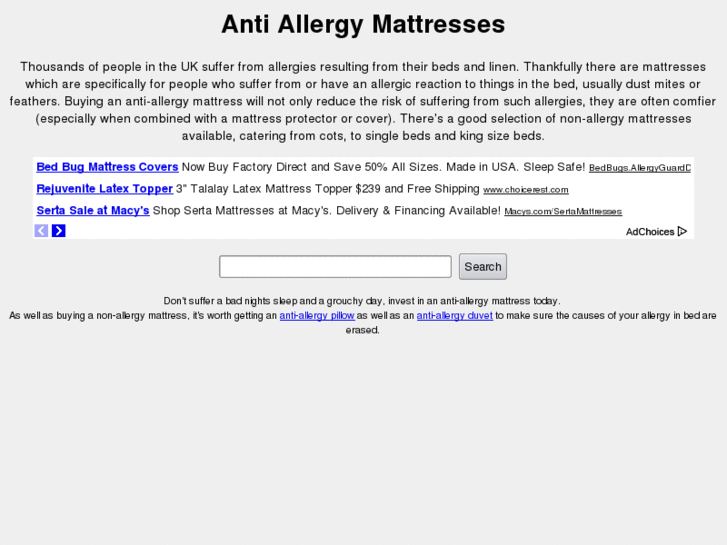 www.allergymattress.co.uk