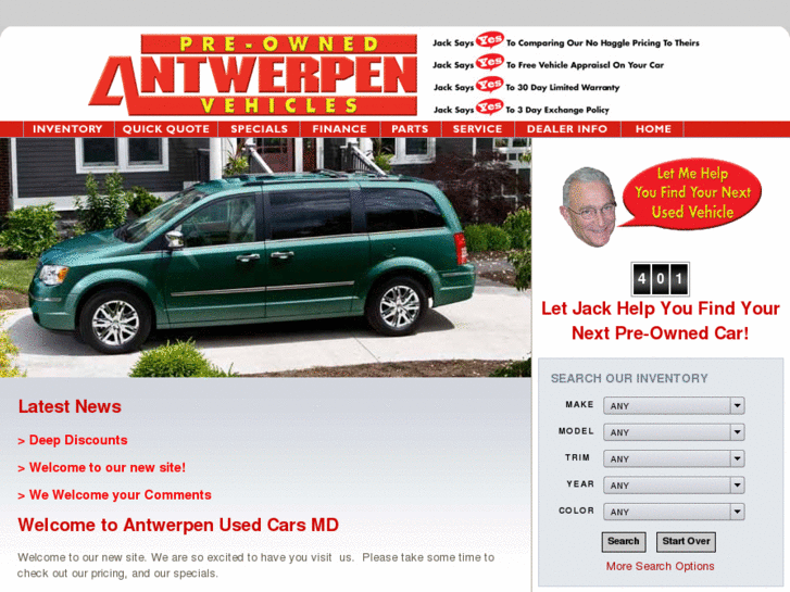 www.antwerpenusedcarsmd.com