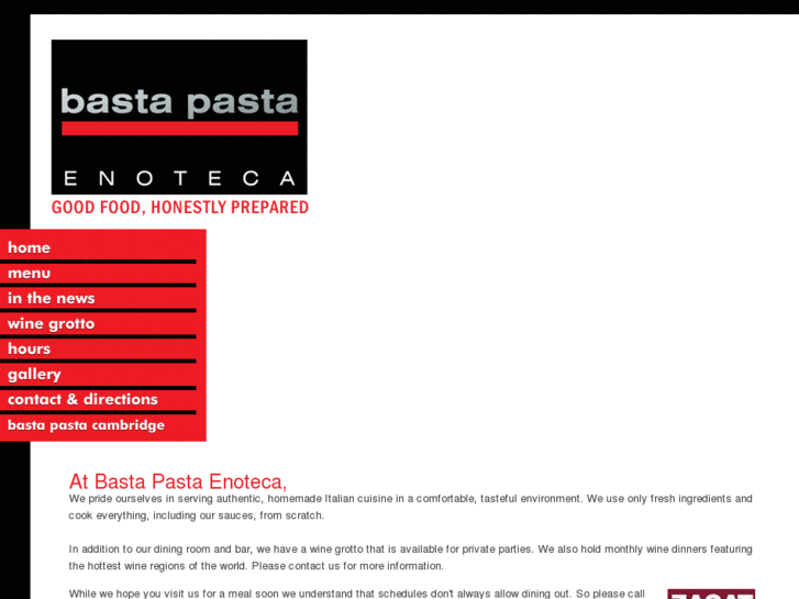 www.bastapastaenoteca.com