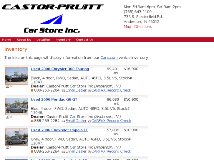 www.castorpruittcarstore.com