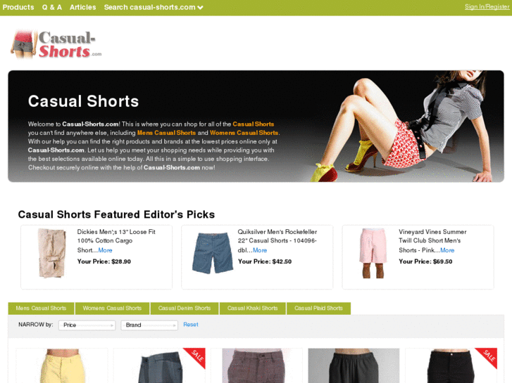 www.casual-shorts.com