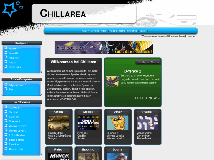 www.chillarea.net