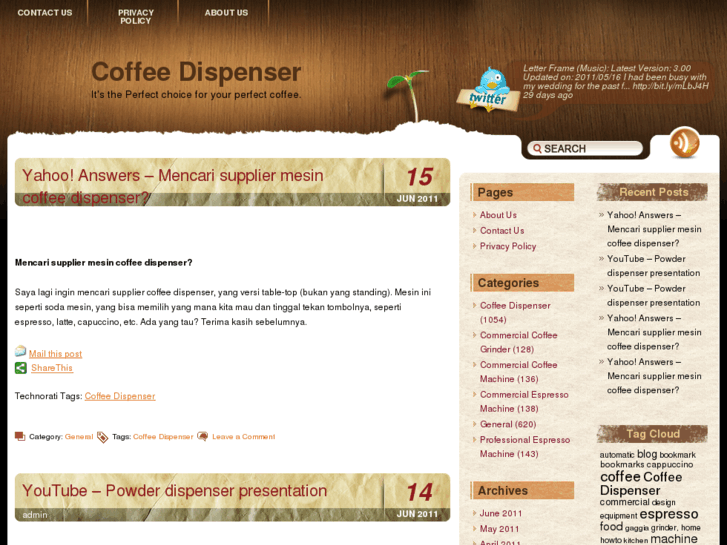 www.coffeedispenser.org