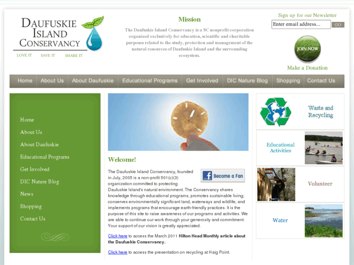 www.daufuskieislandconservancy.org