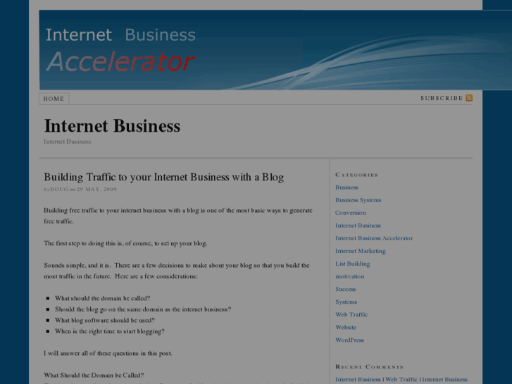 www.internetbusinessacceleratorblog.com