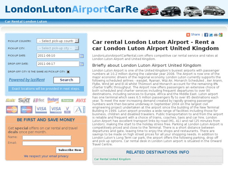 www.londonlutonairportcarrental.com