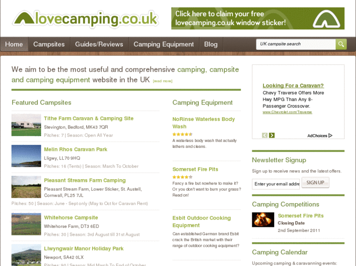 www.lovecamping.co.uk