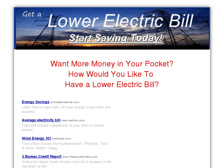 www.lower-electricbill.com