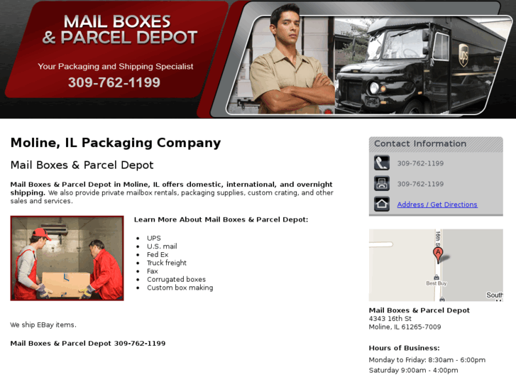 www.mailboxesandparceldepotshipping.com