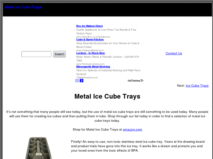 www.metalicecubetrays.com