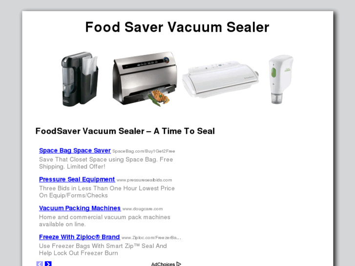 www.myfoodsavervacuumsealer.com