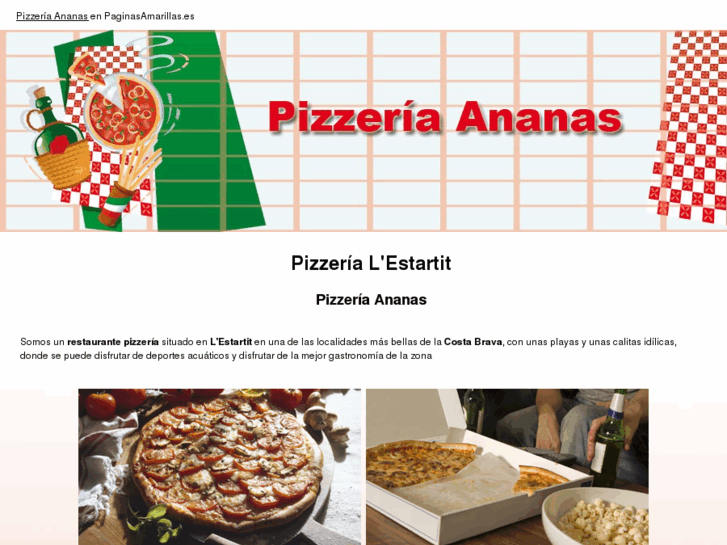 www.pizzeriananas.com