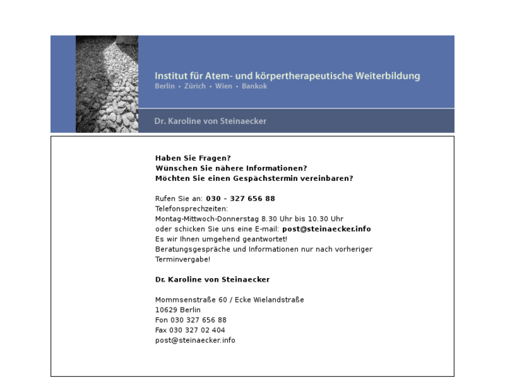 www.steinaecker.info
