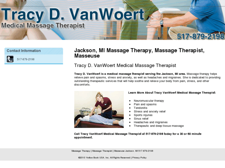 www.tracyvanwoertmedicalmassage.com