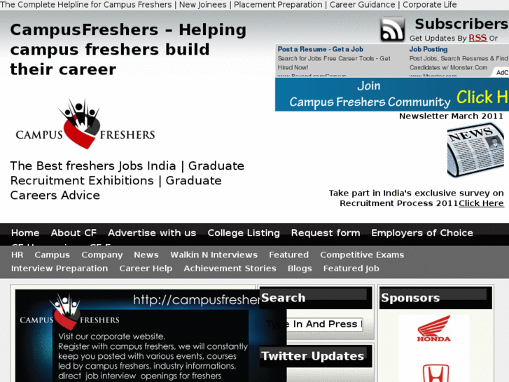 www.campusfreshers.com