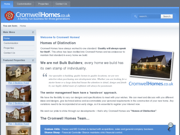 www.cromwellhomes.co.uk