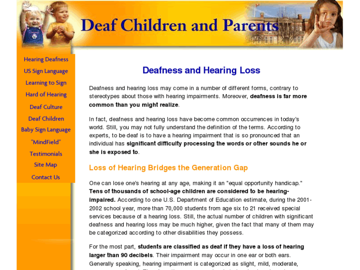 www.deafchildrenandsigning.com