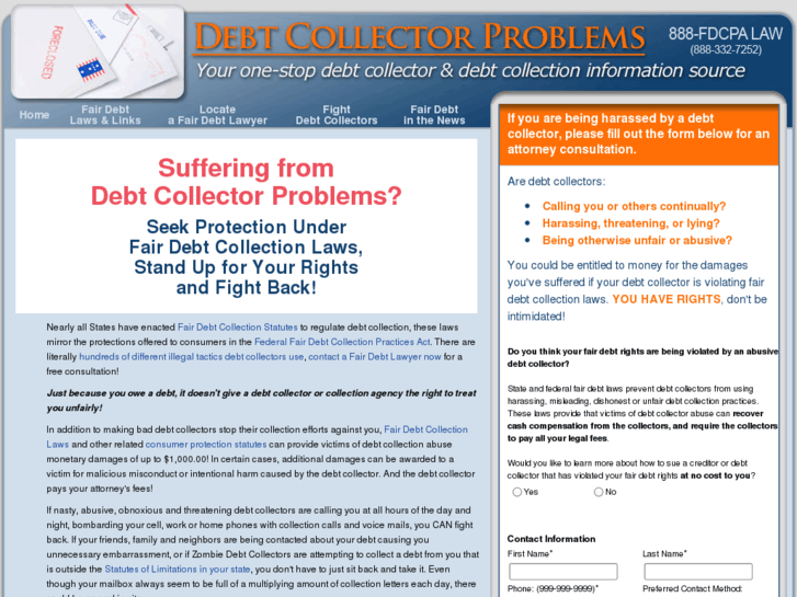 www.debt-collector-problems.com