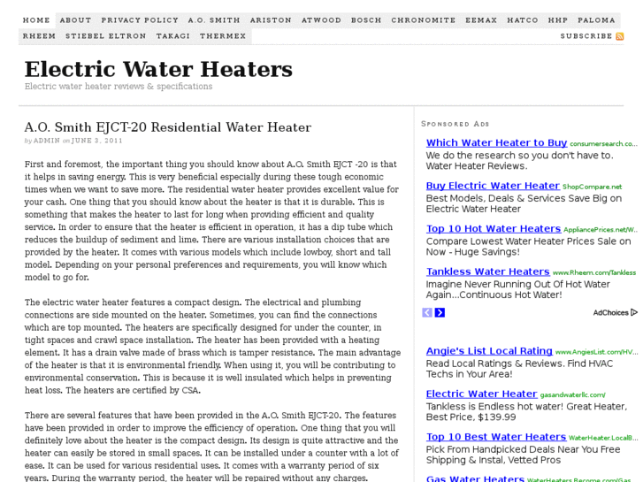 www.electric-water-heaters.org