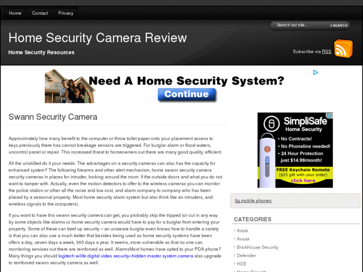 www.homesecuritycamerareview.com