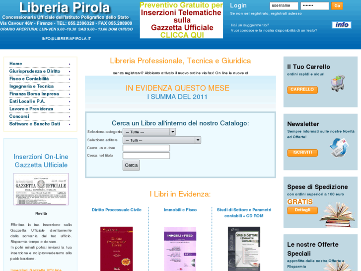 www.libreriapirola.it